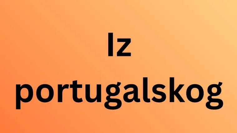 Genijalci sigurno mogu prepoznati europski jezik po samo jednoj riječi