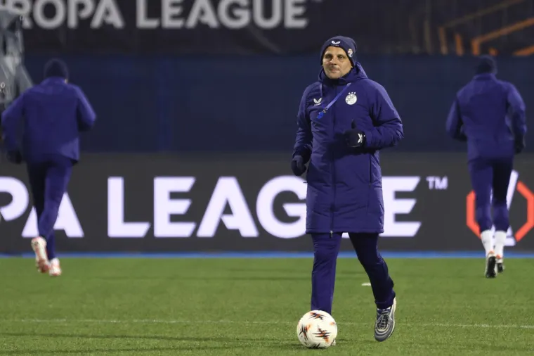 Na treningu Dinama svi zabundani u &scaron;alovima, samo se jedan najhrabriji skinuo