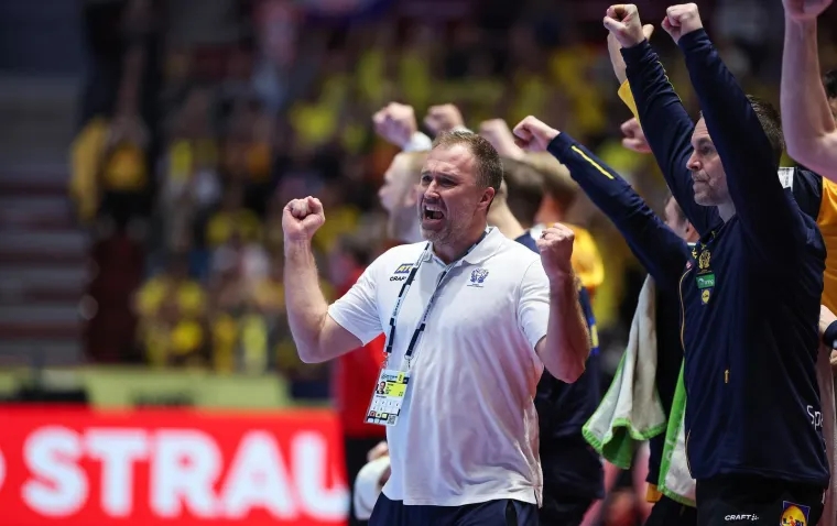 Rovoska bitka na parketu u Malm&ouml;u, ali sve poglede je privukla misteriozna plavu&scaron;a na tribinama