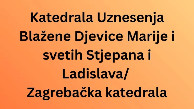 Rijetki će znati prepoznati ove katoličke katedrale u Hrvatskoj: Dokaži se kao pravi genijalac