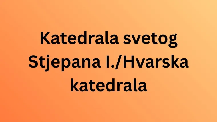 Rijetki će znati prepoznati ove katoličke katedrale u Hrvatskoj: Dokaži se kao pravi genijalac