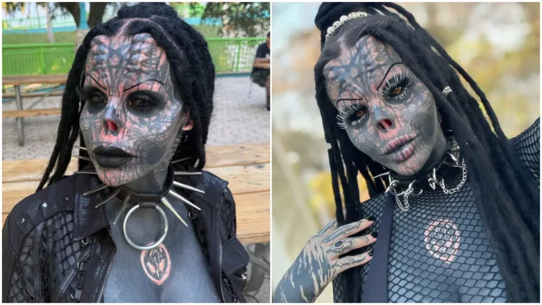 Bila je prava ljepotica, sada je prepuna tetovaža: Čak je odrezala i nos i čuva ga u staklenki