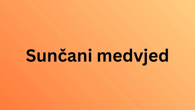 Treba&scaron; li biti stručnjak za životinje da prepozna&scaron; ove vrste medvjeda? Provjeri znanje na kvizu