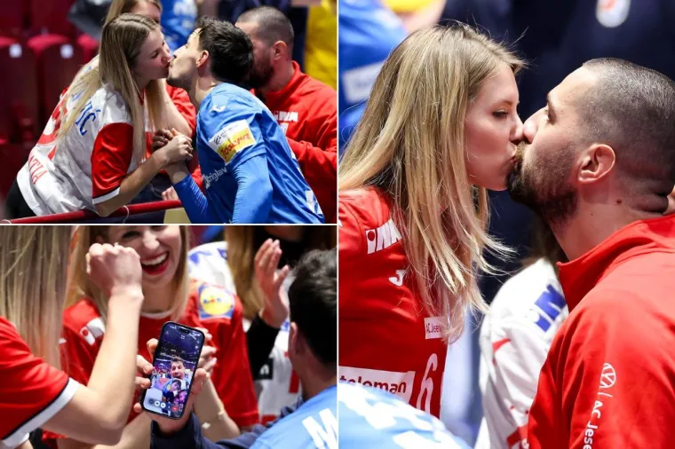 Kuzmanović ponovno poveo karavanu poljubaca: Igrači uz djevojke proslavili kao nikad do sad