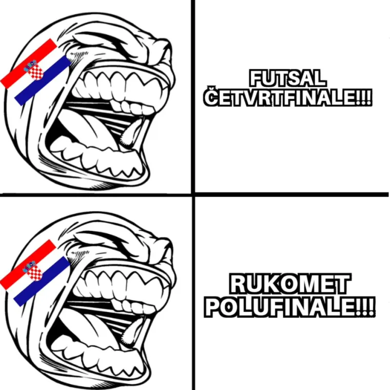 Hrvatska je u polufinalu, a mreže gore od urnebesnih memova: Neki će vas ba&scaron; dobro nasmijati