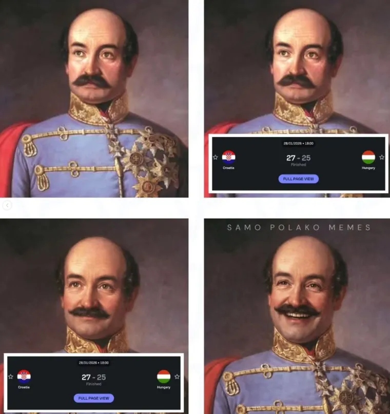 Hrvatska je u polufinalu, a mreže gore od urnebesnih memova: Neki će vas ba&scaron; dobro nasmijati