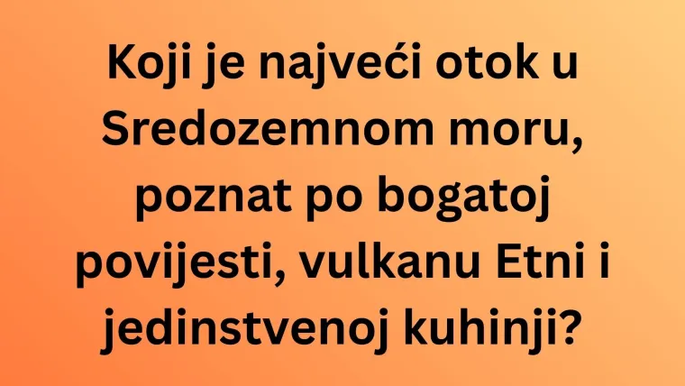 Jesi li stručnjak koji zna ba&scaron; sve činjenice o Italiji? Doznaj na ovim pitanjima opće kulture
