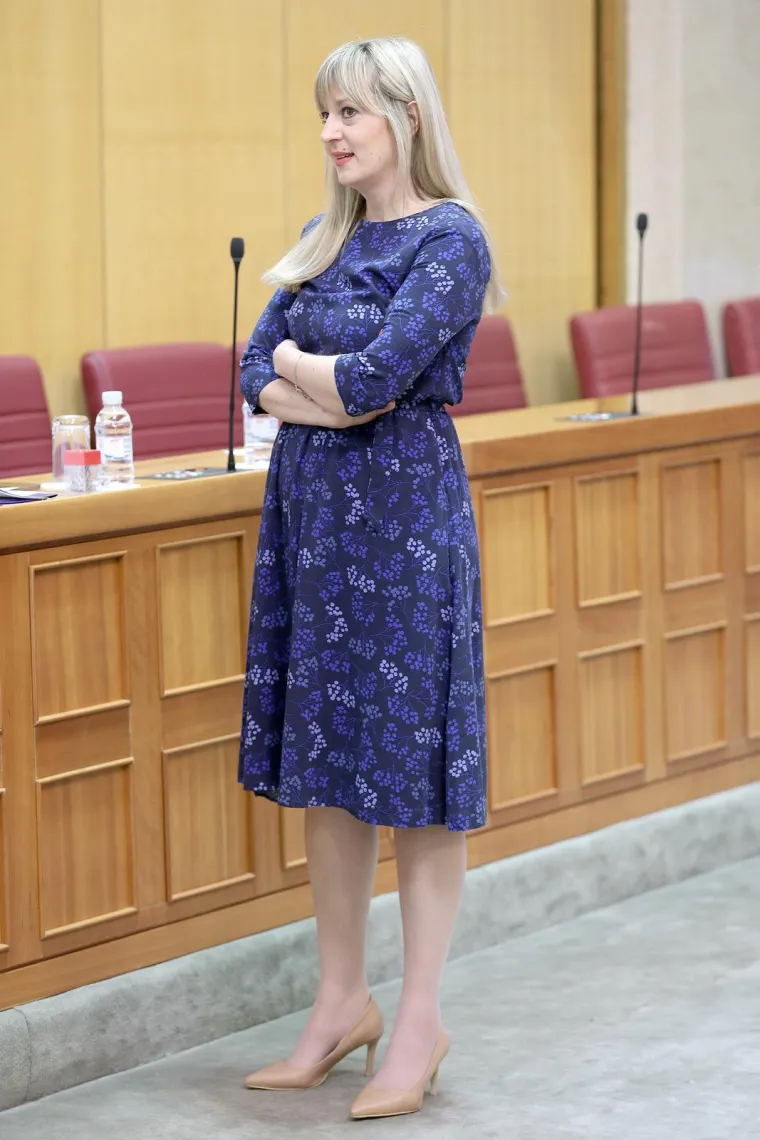 Izdanja Martine Vla&scaron;ić Iljkić: U Saboru dotjerana od glave do pete, a &scaron;tikle su joj za&scaron;titni znak