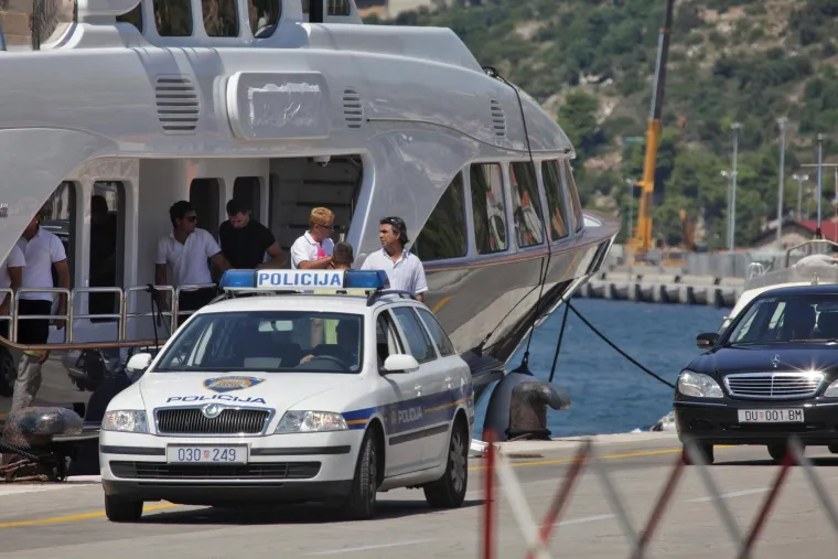 Gadafijev sin bio u Hrvatskoj: Stigao na luksuznoj jahti, pazite &scaron;to je napravio novinarima