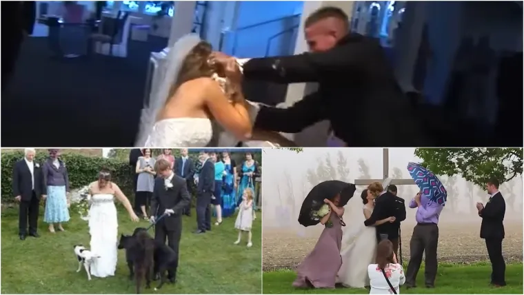 Ovo su najluđi trenuci zabilježeni kamerom na svadbama: Neki su jednostavno urnebesni