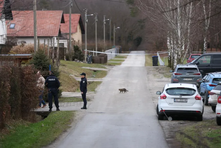 Ovo je mjesto zločina u Međimurju: &Scaron;okirani mje&scaron;tani s nevjericom gledaju prema kući ubijenog