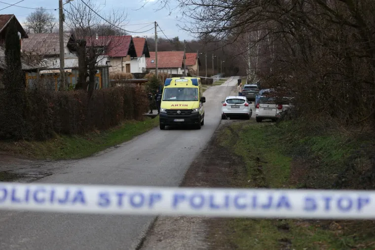 Ovo je mjesto zločina u Međimurju: &Scaron;okirani mje&scaron;tani s nevjericom gledaju prema kući ubijenog