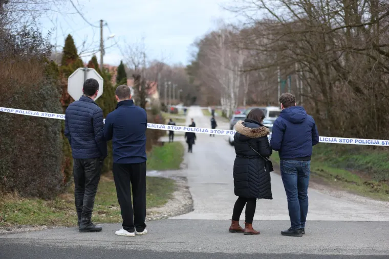 Ovo je mjesto zločina u Međimurju: &Scaron;okirani mje&scaron;tani s nevjericom gledaju prema kući ubijenog