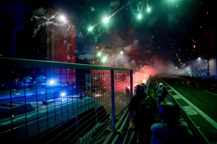 Mračna strana Olimpijskih igara: Dim, petarde i poruka - 'Vratimo grad, oslobodimo planine'