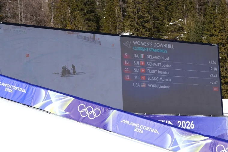 Kadrovi zastra&scaron;ujućeg pada Lindsey Vonn: Nosila je mistični broj za koji se smatra da donosi nesreću