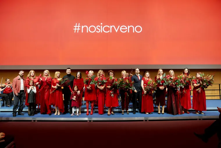 Hrabre žene u crvenim haljinama: 'Stavimo zdravlje na prvo mjesto, sačuvajmo ono &scaron;to imamo'