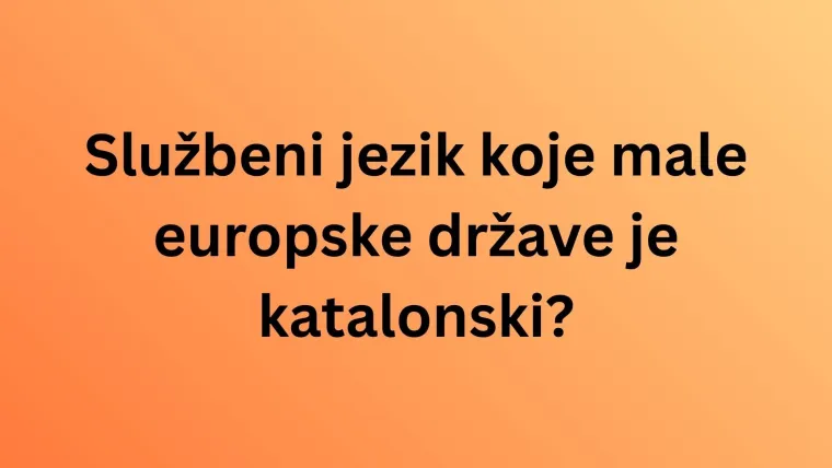 Mora&scaron; biti veliki genijalac da rasturi&scaron; sva pitanja o državama Europe: Teže je nego &scaron;to misli&scaron;