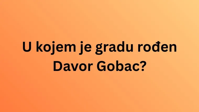 Mora&scaron; biti genijalac da zna&scaron; ba&scaron; sve rodne gradove ovih hrvatskih pjevača i pjevačica