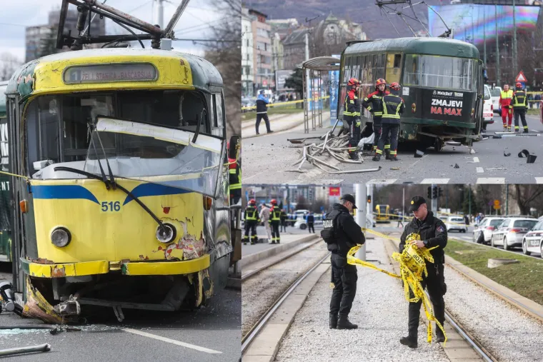 Strava u Sarajevu! Tramvaj izletio iz tračnica, poginula žena, ima ozlijeđenih