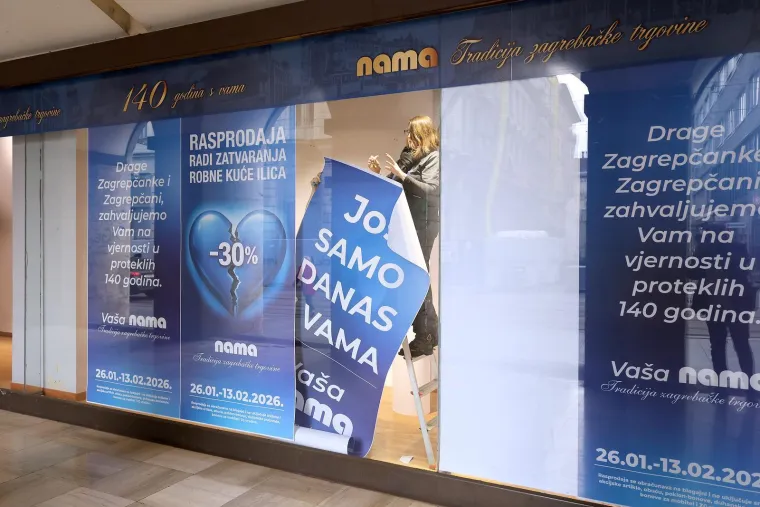 Kultna trgovina Nama na petak 13. zatvara svoja vrata: Netko je ispred ulaza ostavio lampion