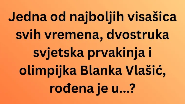 Samo veliki pratitelji sporta znaju gdje su rođeni ovi hrvatski reprezentativci