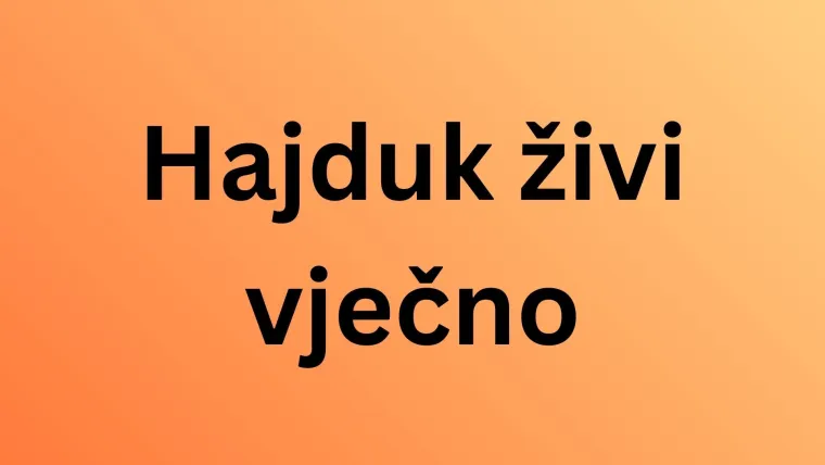 Samo će pravi navijači HNK Hajduka imati sve točno na ovom kvizu: Dokaži da si među njima