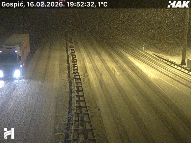 Zabijelila se autocesta A1: DHMZ izdao upozorenja