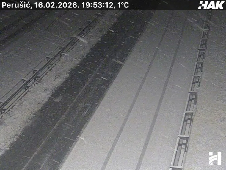 Zabijelila se autocesta A1: DHMZ izdao upozorenja