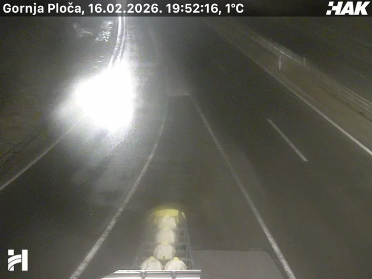 Zabijelila se autocesta A1: DHMZ izdao upozorenja