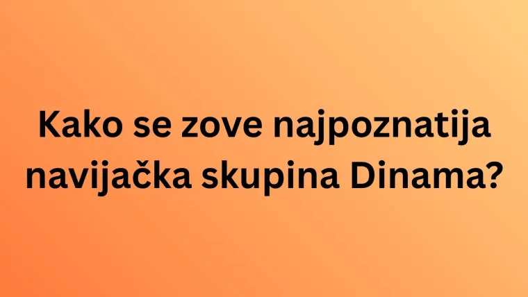 Samo će pravi navijači imati sve točne odgovore o GNK Dinamu: Dokaži da si sveznalica na kvizu