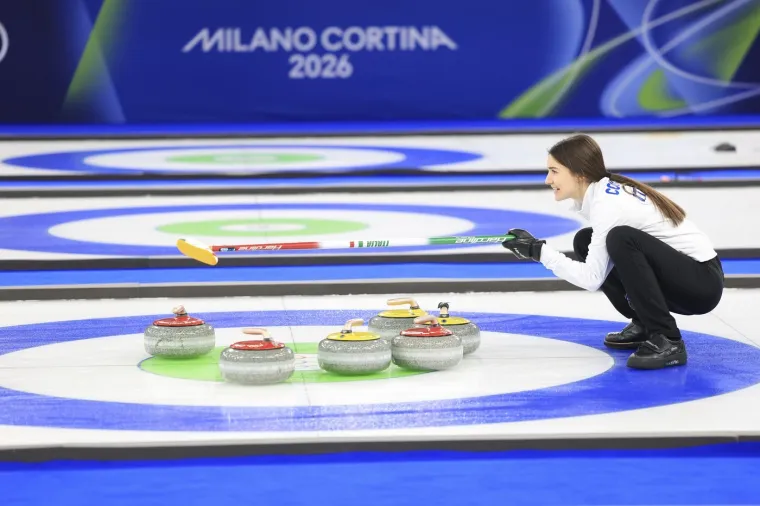 Stefania ukrala &scaron;ou: Zbog nje svi postaju navijači talijanske curling reprezentacije