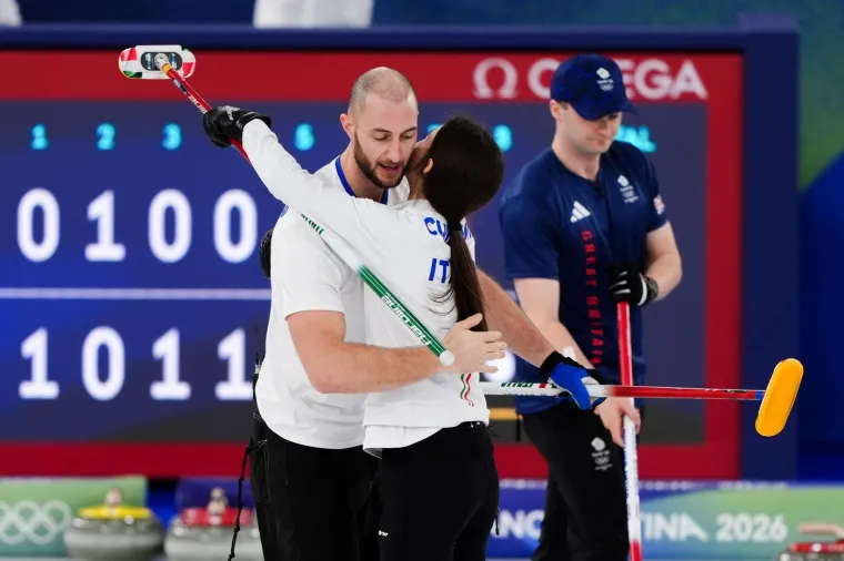 Stefania ukrala &scaron;ou: Zbog nje svi postaju navijači talijanske curling reprezentacije