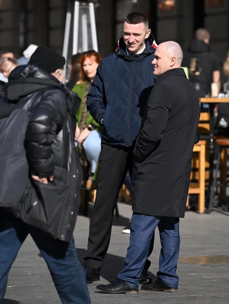 Prijeti li raspad vladajuće koalicije? Penavu i Dabru kamera uhvatila u centru Zagreba