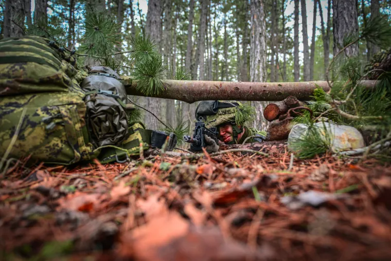 Zamaskirani, do zuba naoružani i stopljeni s prirodom: Ovako izgledaju hrvatski kadeti u akciji