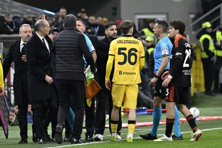 Modrić nije mogao vjerovati svojim očima! Allegri pobjesnio na F&agrave;bregasa, pale te&scaron;ke riječi pred svima