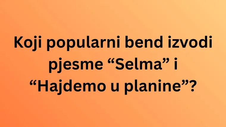 Jesi li stručnjak za Ex-Yu hitove? Pokaži svoje znanje na ovom kvizu