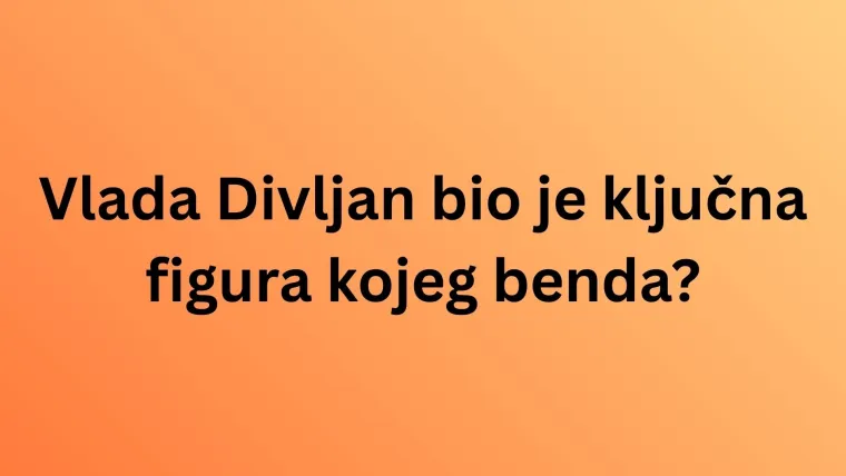 Jesi li stručnjak za Ex-Yu hitove? Pokaži svoje znanje na ovom kvizu