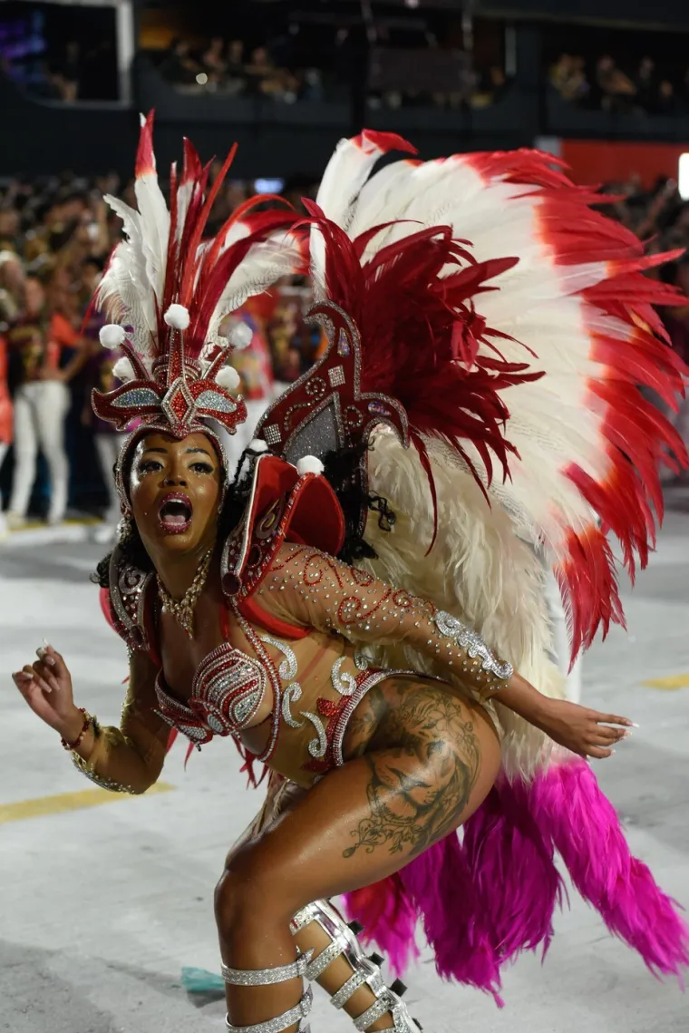 Samo za 'najhrabije'! &Scaron;areno perje prekrilo je sve osim zanosnih oblina najljep&scaron;ih Brazilki