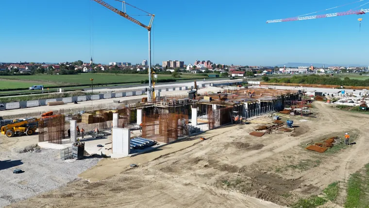 Spektakularni prizori budućeg doma hrvatskog nogometa: Gotovi su svi armiranobetonski radovi