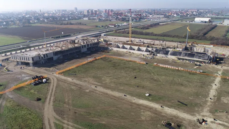 Spektakularni prizori budućeg doma hrvatskog nogometa: Gotovi su svi armiranobetonski radovi