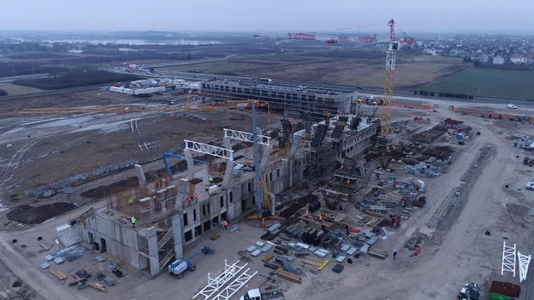 Spektakularni prizori budućeg doma hrvatskog nogometa: Gotovi su svi armiranobetonski radovi