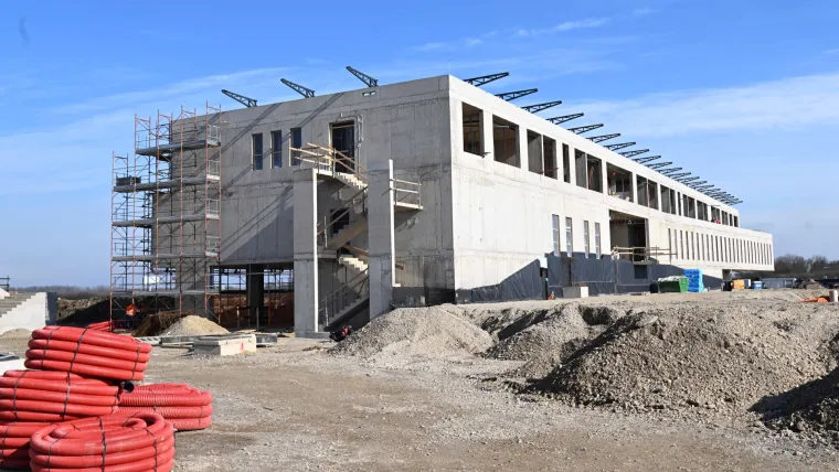 Spektakularni prizori budućeg doma hrvatskog nogometa: Gotovi su svi armiranobetonski radovi