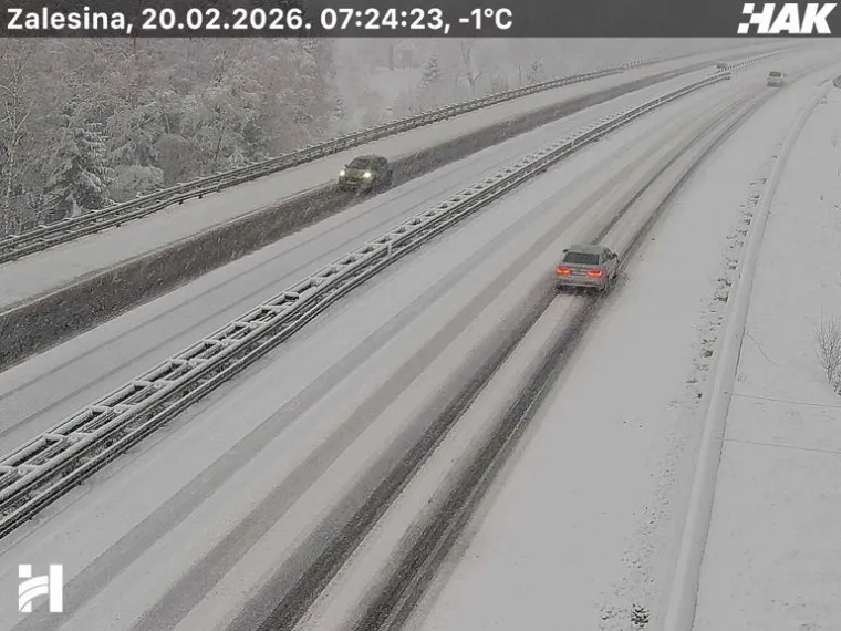 Snijeg zabijelio autoceste: Nesreća na A2, zimski uvjeti stvaraju probleme