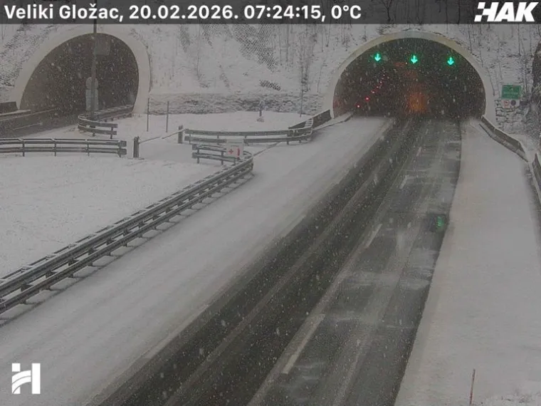 Snijeg zabijelio autoceste: Nesreća na A2, zimski uvjeti stvaraju probleme