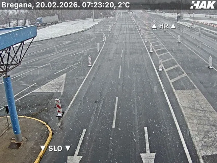 Snijeg zabijelio autoceste: Nesreća na A2, zimski uvjeti stvaraju probleme