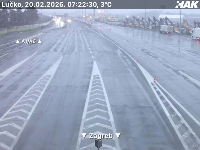 Snijeg zabijelio autoceste: Nesreća na A2, zimski uvjeti stvaraju probleme