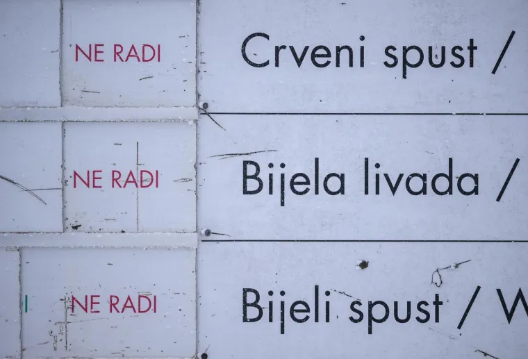 Bajkovite prizore na Sljemenu ometa vjetar: Žičara ne vozi, ali najstrastveniji skija&scaron;i su gore