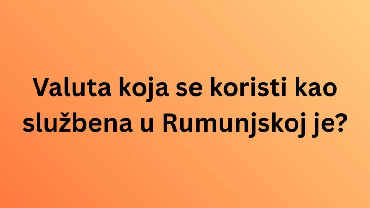 Mora&scaron; biti prava sveznalica da točno odgovori&scaron; na pitanja o službenim valutama država svijeta