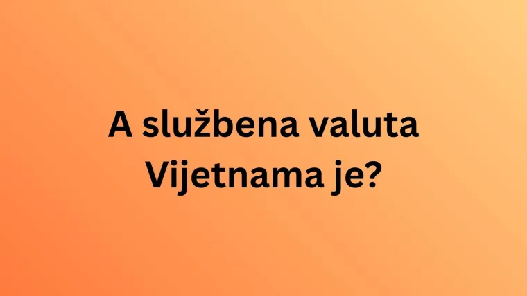 Mora&scaron; biti prava sveznalica da točno odgovori&scaron; na pitanja o službenim valutama država svijeta