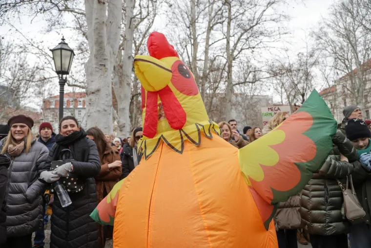 Pogledajte poruke s velikog prosvjeda, stigao i Miro Bulj - zagrlio se s 'Crokokom'...